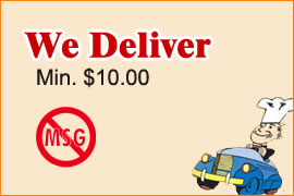 We Deliver (Min. $10)